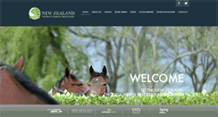 Desktop Screenshot of nzthoroughbred.co.nz